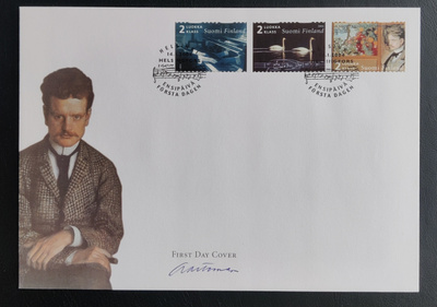 2004 FDC Sibelius 2 lk. - taiteilijan nimmari