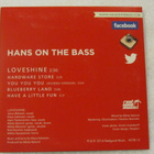 Hans On The Bass • Loveshine CD-Single - pikkukuva 2