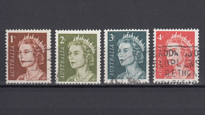 Australia 1966 MI 358-361 Queen Elizabeth II