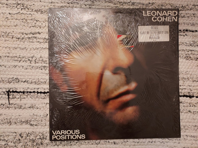 Leonard Cohen - Various Positions LP (1984)