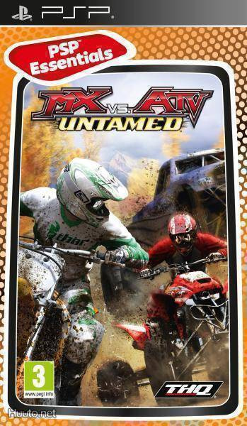 MX Vs ATV Untamed - Essentials (PSP -peli) ALE!