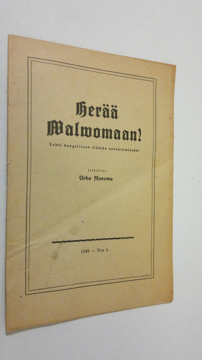 Herää valvomaan! N:o 6 1948