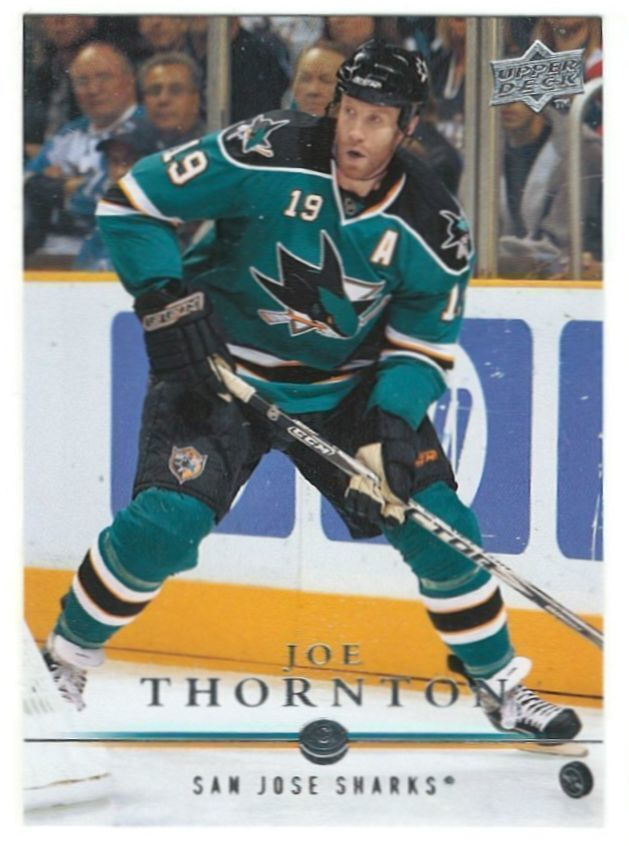 08-09 Upper Deck #35 Joe Thornton