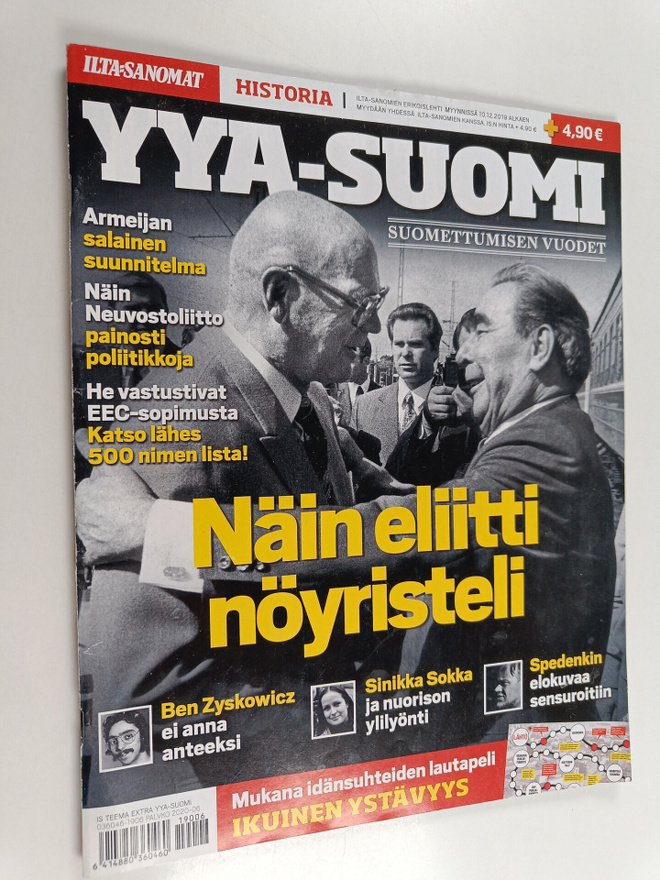 Ilta-sanomat historia : YYA-Suomi