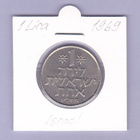 Israel 1 Lira v.1969 KM#47.1 - pikkukuva 1