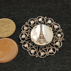 Vintage French, Eiffel Tower solki rintakoru, Mother of Pear - pikkukuva 3