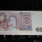 Argentiina 1000 Australes 1988-90 P329c UNC - pikkukuva 2