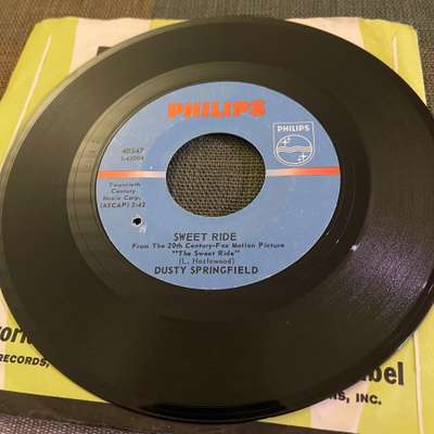 DUSTY SPRINGFIELD: Sweet Ride * No Stranger Am I * USA 1968