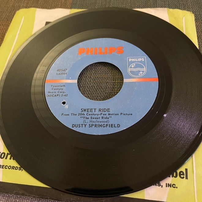 DUSTY SPRINGFIELD: Sweet Ride * No Stranger Am I * USA 1968