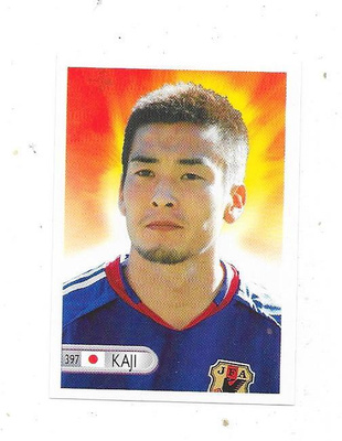 2006 Mundocrom World Cup Sticker #397 Akira Kaji , Japani