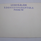VANHA Valokuva Postikortti Lempäälä n. 1930-l - pikkukuva 2