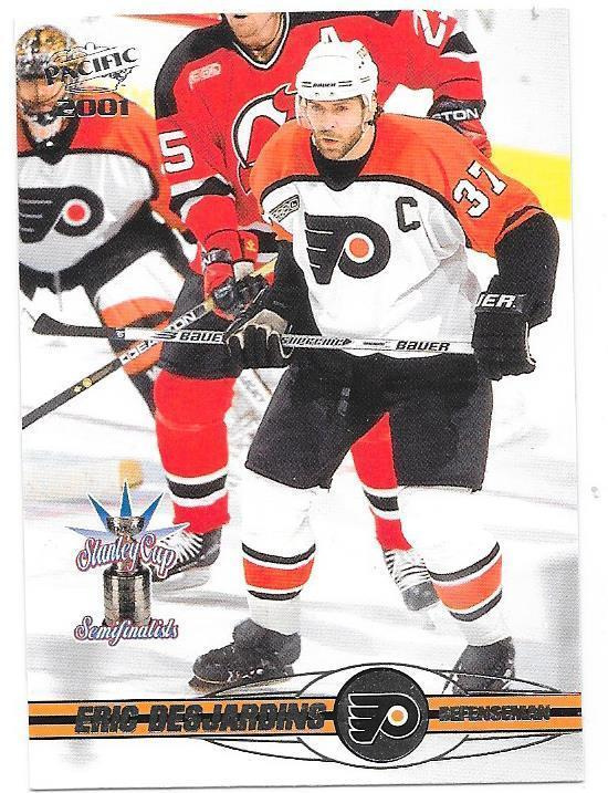 2000-01 Pacific #297 Eric Desjardins Philadelphia Flyers