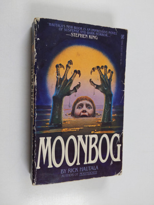 Rick Hautala : Moonbog (signeerattu, tekijän omiste)