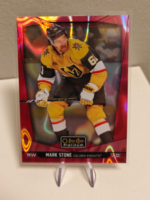 2024-25 O-Pee-Chee Platinum Pink Magma -Mark Stone Vegas