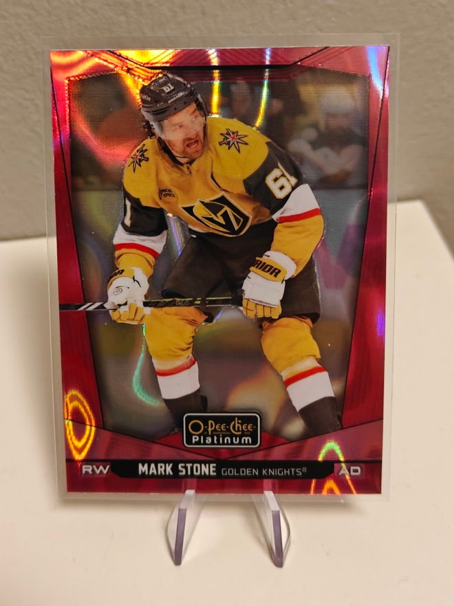2024-25 O-Pee-Chee Platinum Pink Magma -Mark Stone Vegas