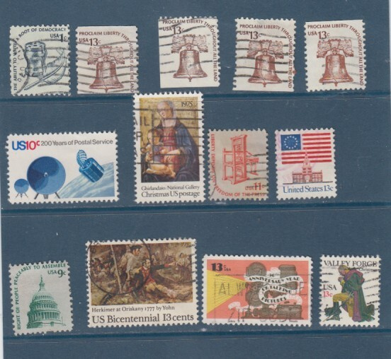 USA:n merkkiä v 1975-1977 o