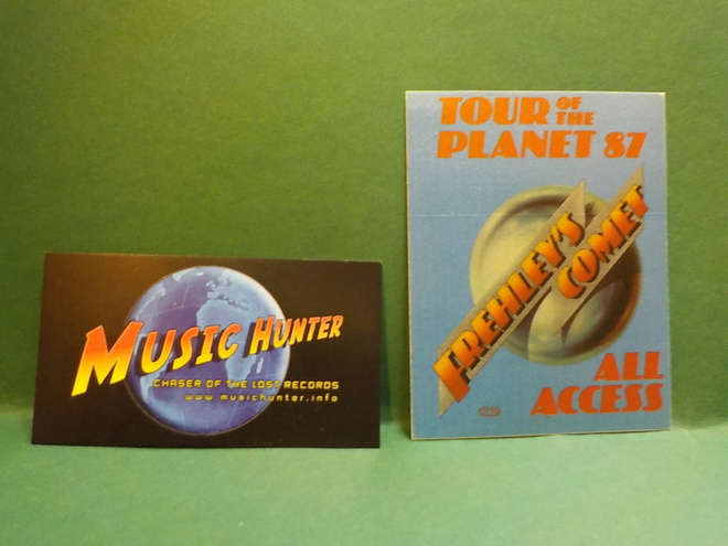 FREHLEY´S COMET - TOUR OF THE PLANET ´87, BACKSTAGE PASS