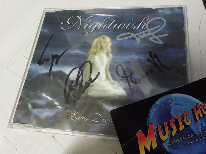 NIGHTWISH - EVER DREAM CDS NELJÄLLÄ NIMMARILLA