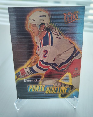 1996-97 Fleer Ultra Power Blue Line Brian Leetch /1082