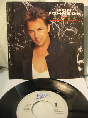 Don Johnson: Heartbeat 7"