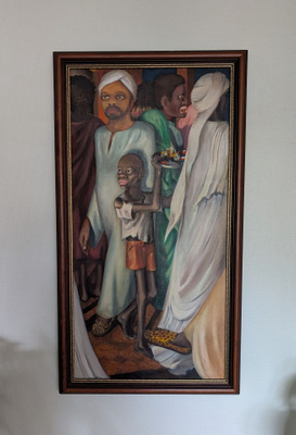 Taulu - öljyväri 112x60