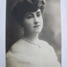 Postikortti Mally Burjam-Borga Oopperalaulaja Kulk. 1906 - pikkukuva 1