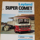 1966 Leyland Super Comet kuorma-auto esite - Ergomatic - pikkukuva 1