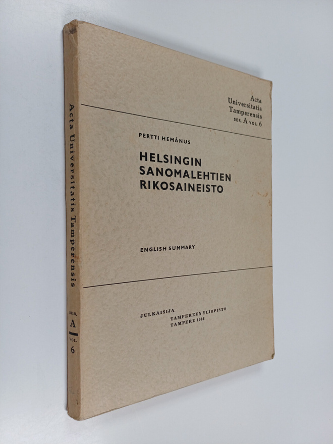 Pertti Hemanus : Helsingin sanomalehtien rikosaineisto : ...