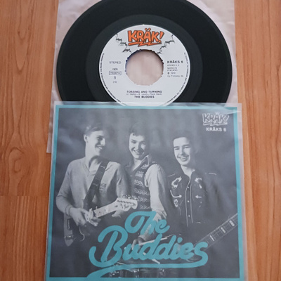 Buddies – Tossing And Turning 7" ps orig 1979 uusi mint!!