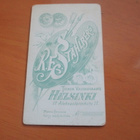 Upseerivalokuva käyntikorttikoko 10x6cm Helsinki - pikkukuva 2