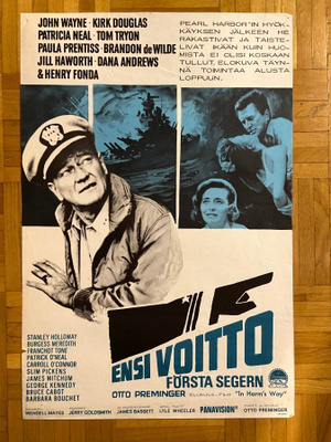Vanha elokuvajuliste: Ensi voitto