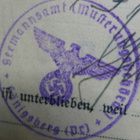 Merimiespassi Danzig vapaakaupunki 1937- 1942 aito - pikkukuva 5