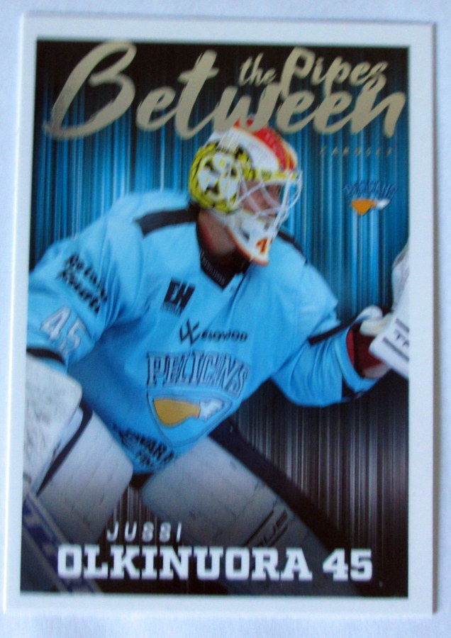 Jussi Olkinuora Pelicans Between the Pipes Cardset 2023-24