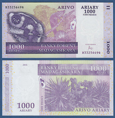 Madagascar 1.000 Ariary 2004 P100
