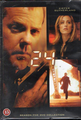24 Season 5 (59 364) UUSI -FI- nordic, DVD (7) Kiefer suther
