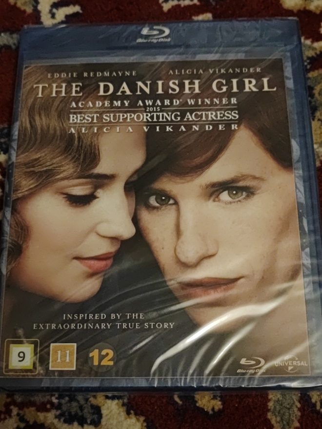The Danish Girl UUSI BLU-RAY