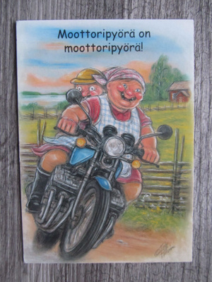 TERHO PELTONIEMI.....Moottoripyörä on moottoripyörä.