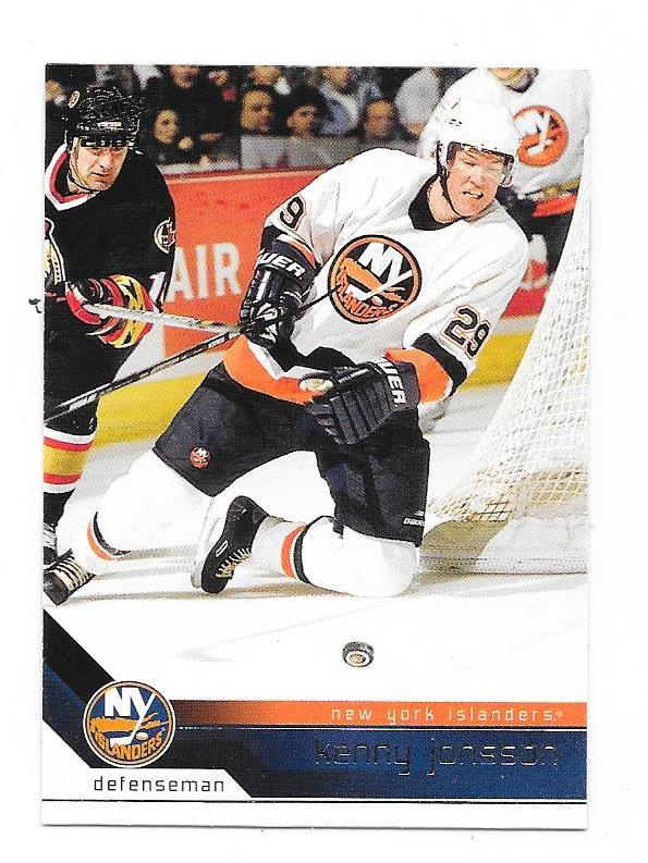 2002-03 Pacific #238 Kenny Jönssön New York Islanders