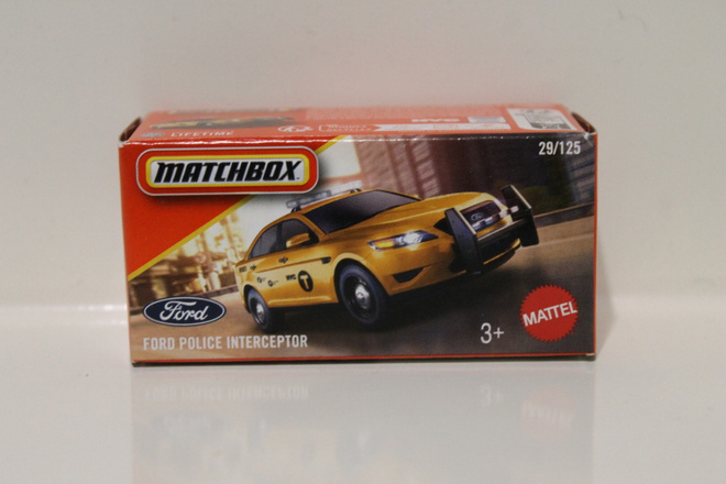 Matchbox FORD POLICE INTERCEPTOR