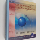 Lee J. Krajewski : Operations management : strategy and a... - pikkukuva 1