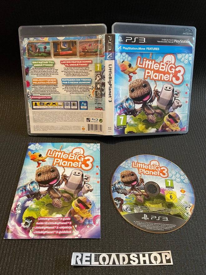 Little Big Planet 3 - Nordic PS3 - CiB