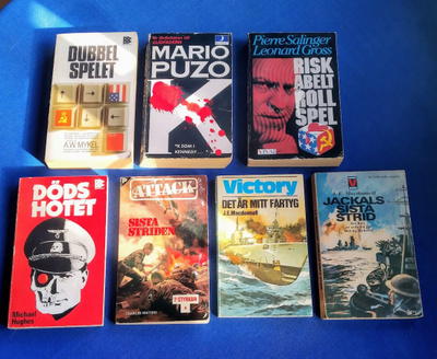 7 RUOTSINKIELISTÄ POKKARIA