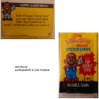 SUPER MARIO BROS NINTENDO STICKER CARDS 1990 TOPPS UK - pikkukuva 5