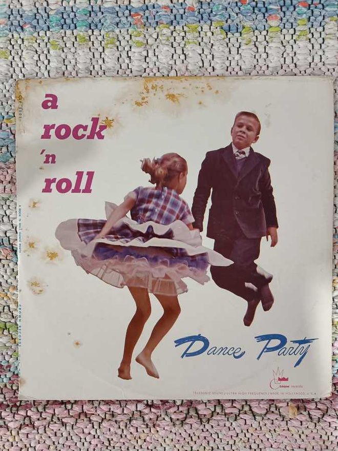 VARIOUS - A ROCK'N'ROLL DANCE PARTY LP CLP 5001 US -57
