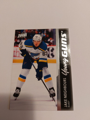 2021-22 Upper Deck #467 Jake Neighbours YG RC