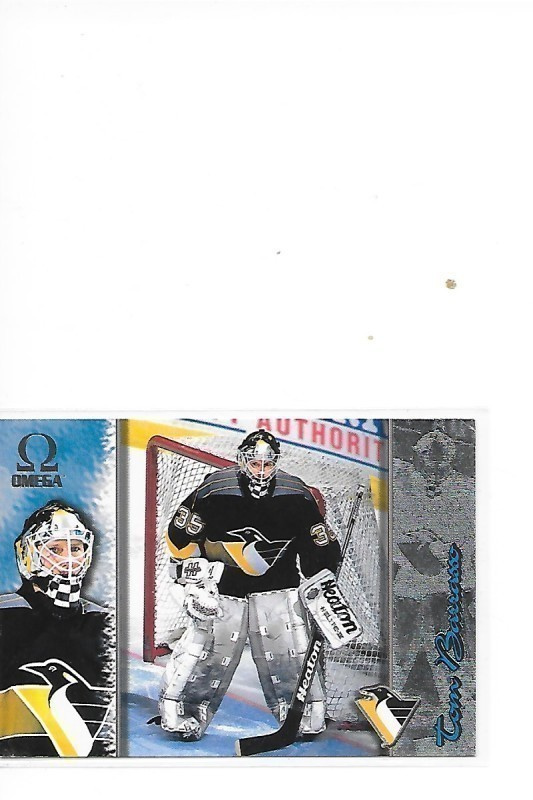 1997-98 Pacific Omega #182 Tom Barrasso Pittsburgh Pens MV