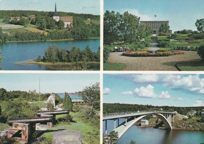 KIRKKOKORTTI - ÅLAND - SUNDS KIRKKO - 1