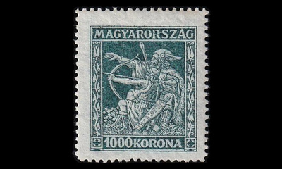 Unkari 382 ** Tuberkuloosin ehkäisy 1000 Kr (1924)