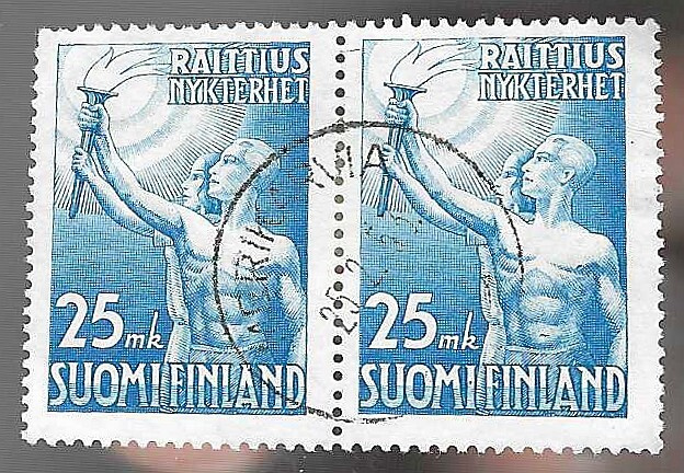 1953 PARI RAITTIUS MERIKARVIA 25.2.53 LEIMALLA TOD.HYVÄ