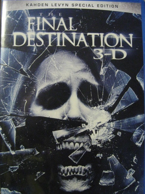THE FINAL DESTINATION 3D DVD